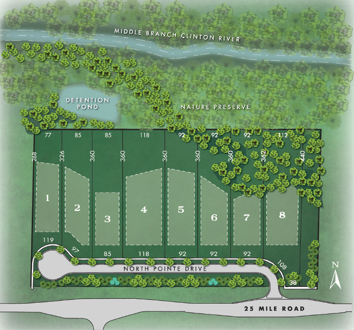 Paul Anthony Homes NEIGHBORHOODS North Pointe Estates